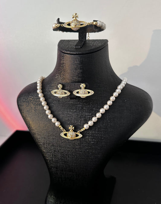 Minibas relief gold set