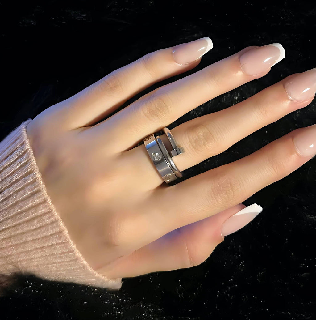 Cartier ring stack