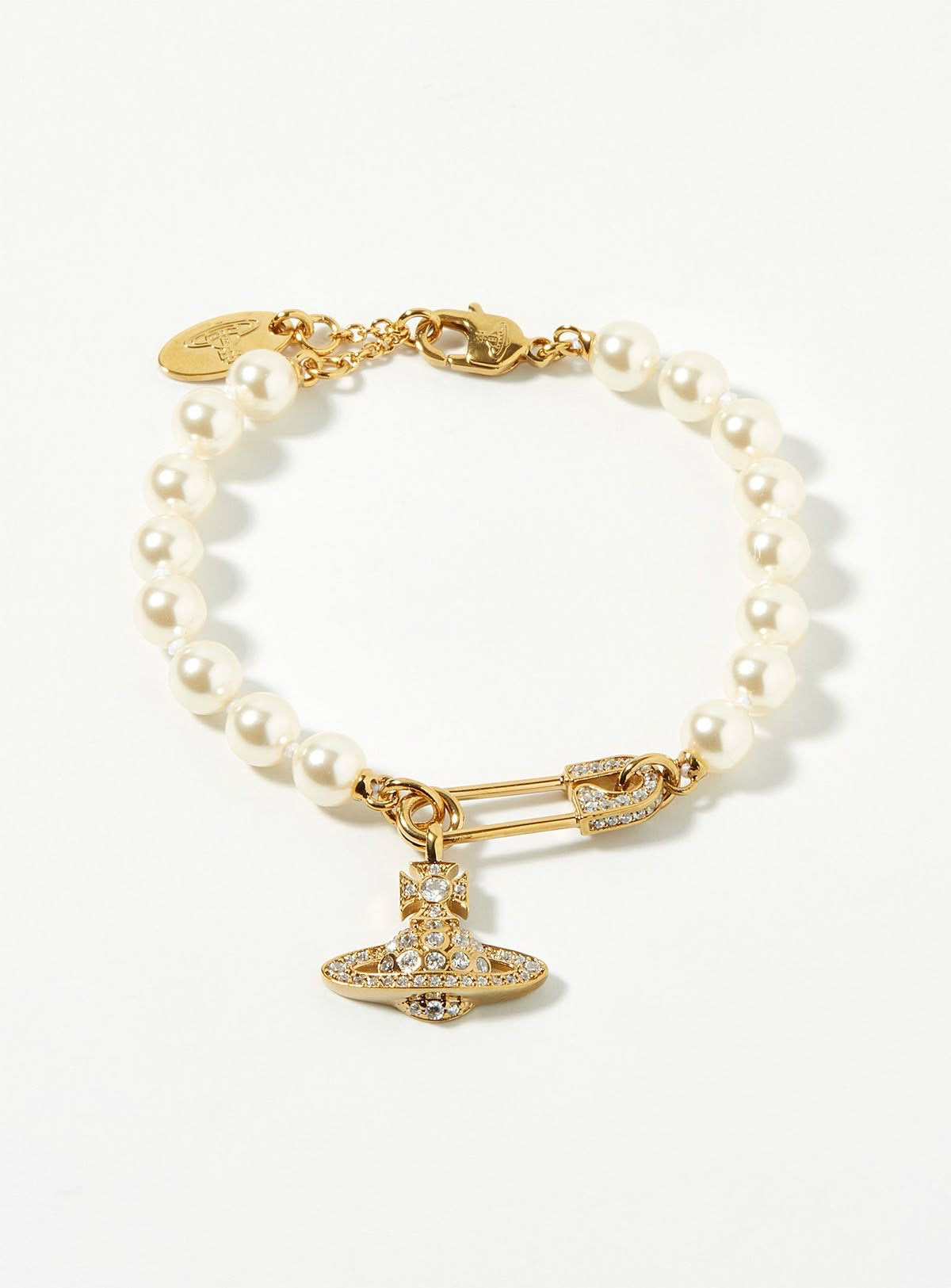 Lucrece gold pearl bracelet