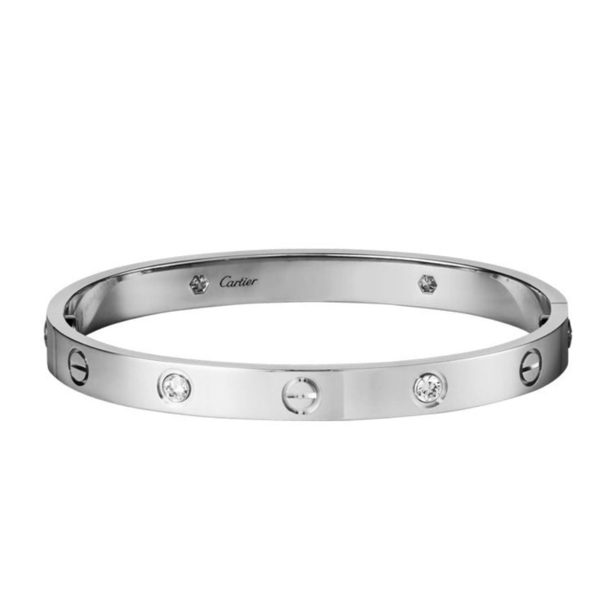 Cartier silver bracelets
