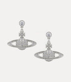 Minibas relief drop earrings
