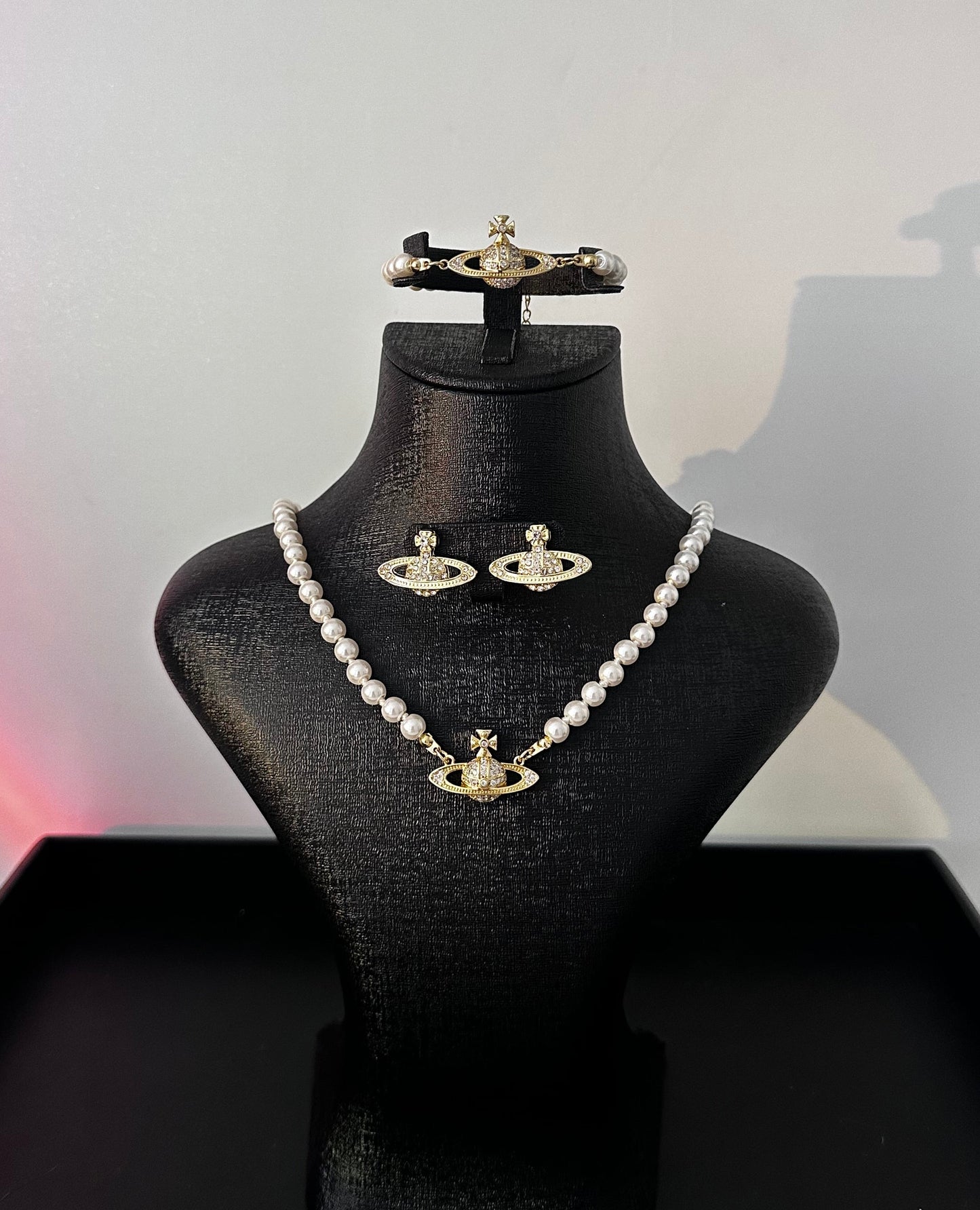 Minibas relief gold set