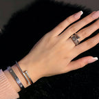 Cartier silver bracelets
