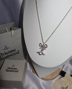 Octavie pink necklace