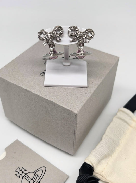 Octavie pink earrings