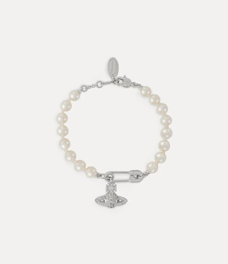 Lucrece silver pearl bracelet