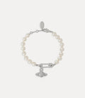 Lucrece silver pearl bracelet