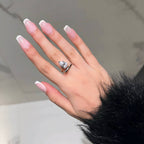 Aveline pear ring