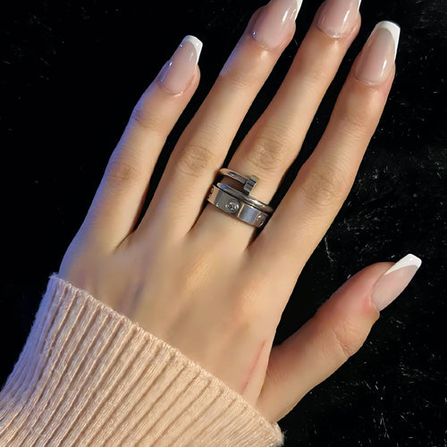Cartier ring stack