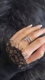 Twin spark ring