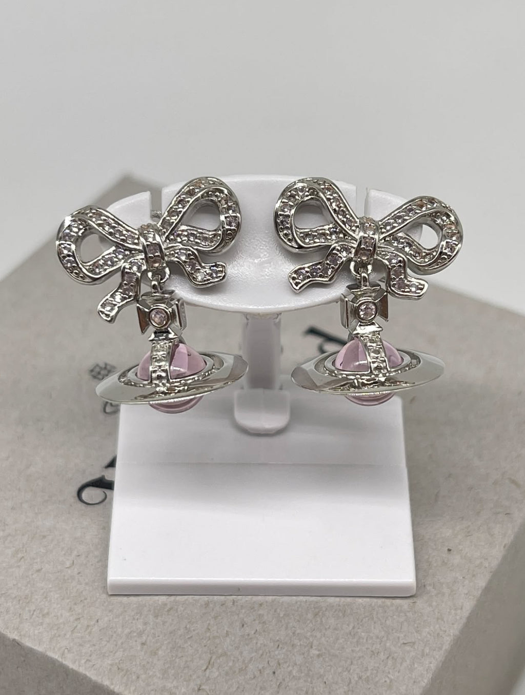 Octavie pink earrings