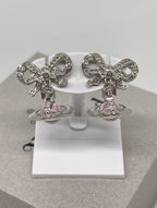 Octavie pink earrings