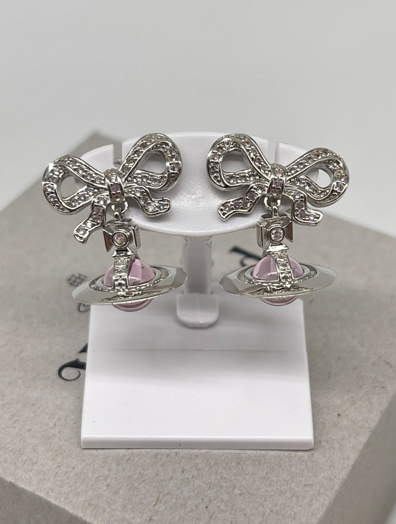 Octavie pink earrings