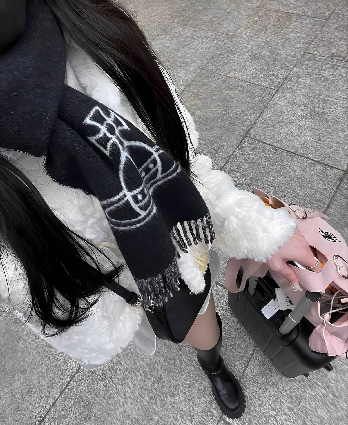 Double sided scarf