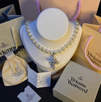 One pearl drop necklace