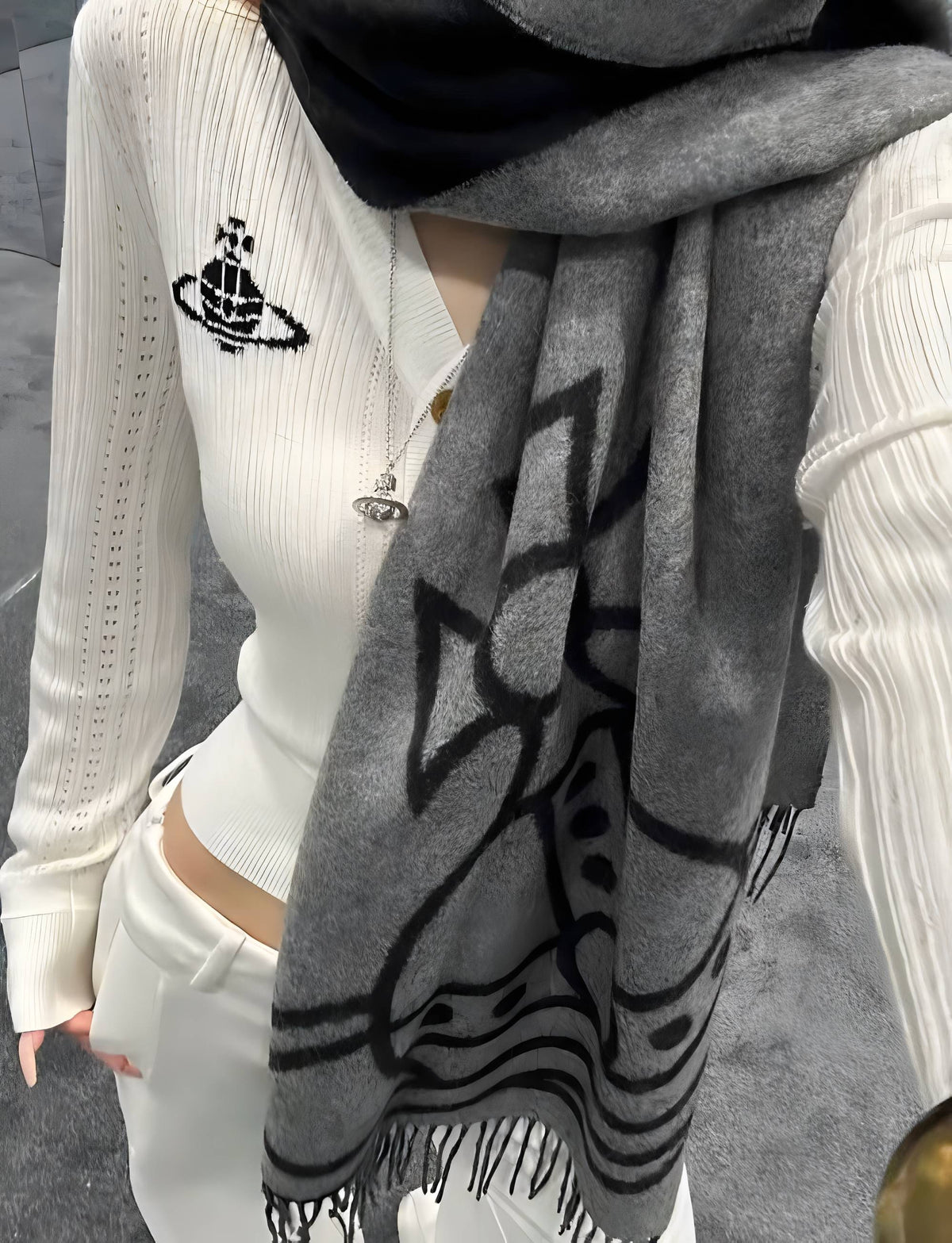 Double sided scarf