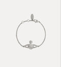 Minibas relief silver bracelet