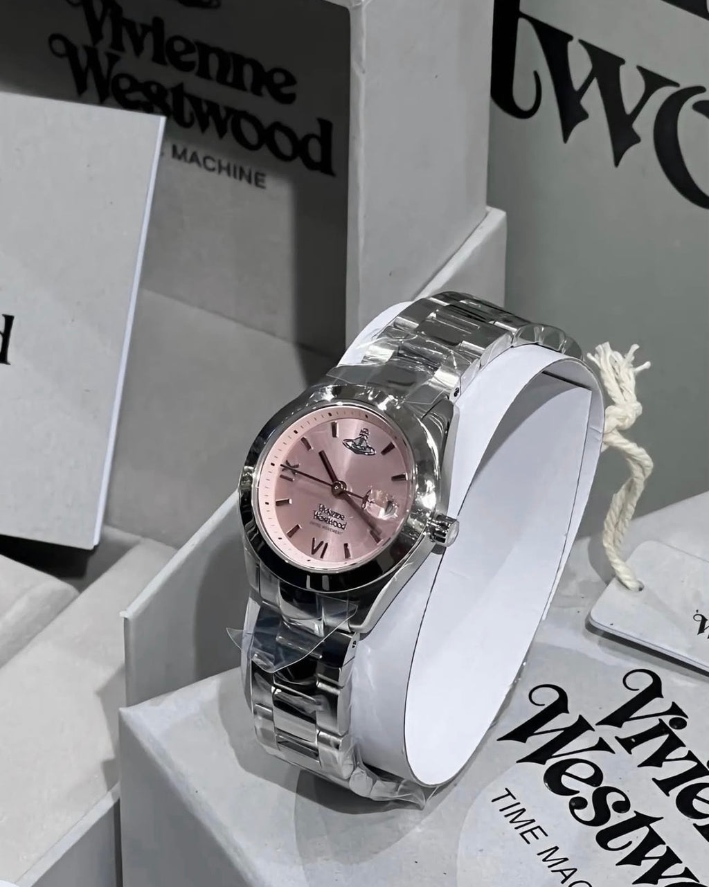 Fenchurch pink watch