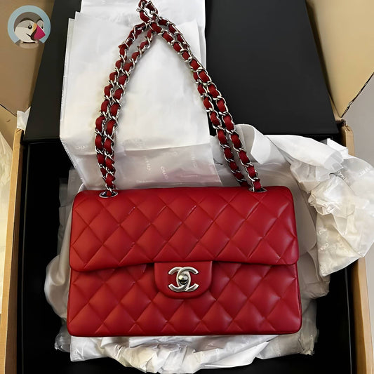 Chanel red bag