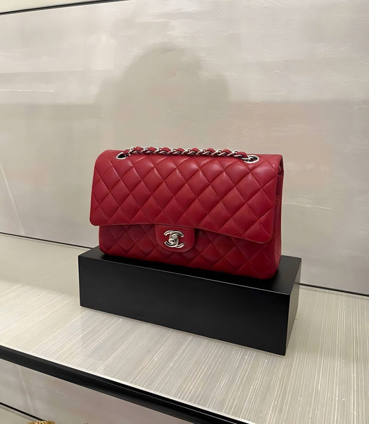 Chanel cherry red bag