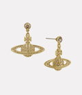 Minibas relief drop earrings