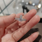 Ismene silver ring